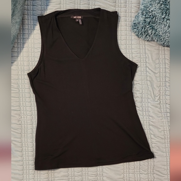 NIC+ZOE Black Soft Eaze Tank Size Medium - Picture 4 of 8